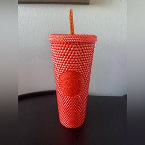 Starbucks Cup - Burnt Rust Orange / Fall 2022 / BNWOT / Venti Cold Cup